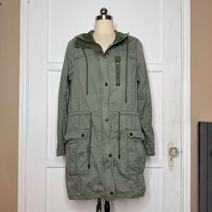 Abercrombie olive parka